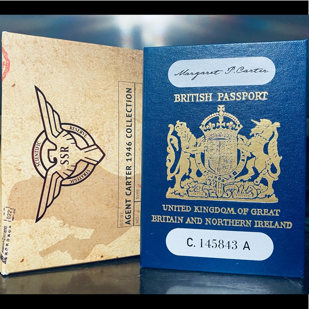 Brand New In Box! Besame Cosmetics Agent Carter Passport Eyeshadow Palette!
